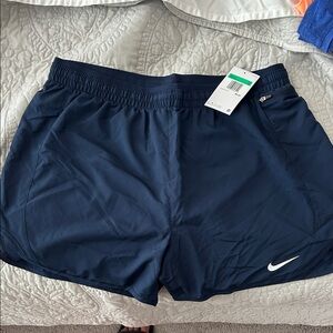 Nike Dark Blue Running Shorts